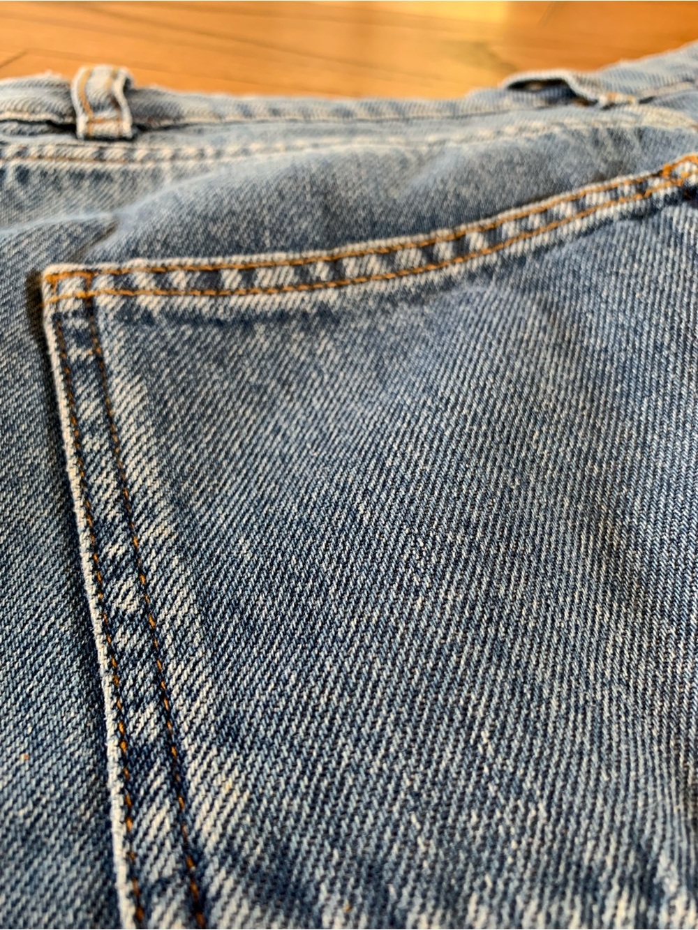 Simons Contemporaine Medium Blue High Rise Wide-Leg Denim Jeans - Picture 6 of 8